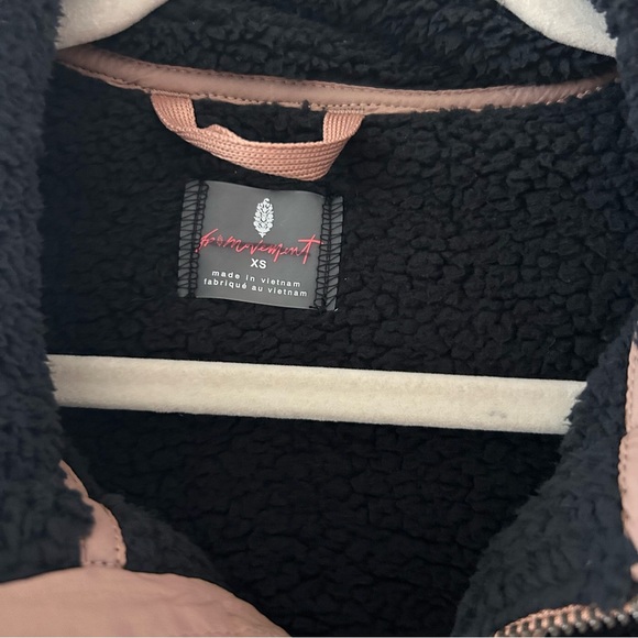 New Free People Courtside Fleece Jacket - Picture 6 of 6